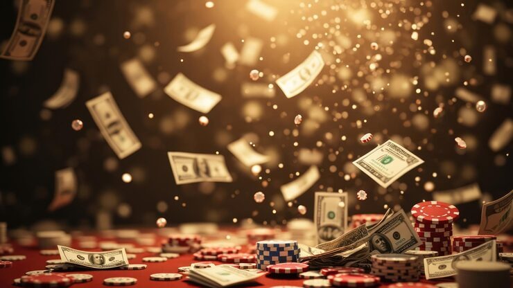 Cascading wins in Reactoonz cluster pays
